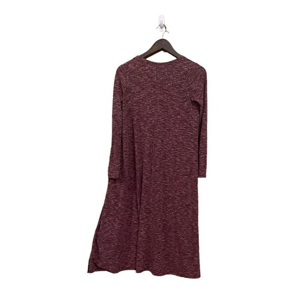 LuLaRoe Purple Sarah Textured Pocket Long Duster Women Small - Picture 3 of 4